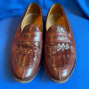 👞 Allen Edmonds Foley Brown Leather Penny Loafer. Made in USA. 👞
